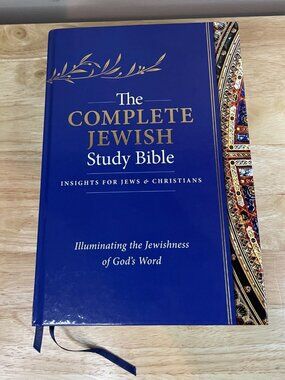 Complete Jewish Study Bible Hardcover CJB Messianic Hebrew Roots Bible